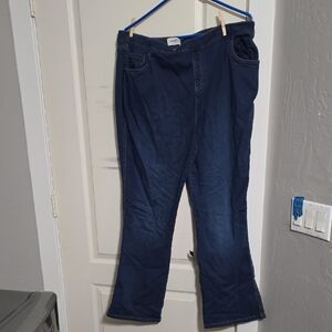 2x Bootcut Women's Blue Pajama Jeans